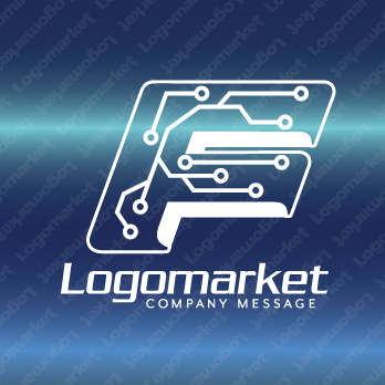 Fと機械的と電子回路のロゴ