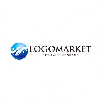 Nと水と清涼のロゴ