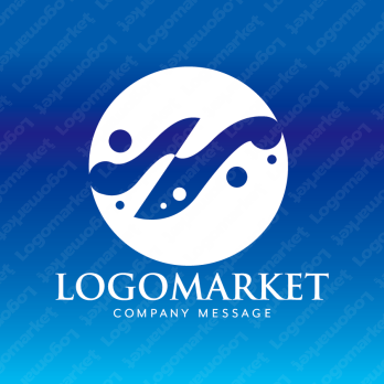 Nと水と清涼のロゴ