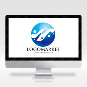 Nと水と清涼のロゴ