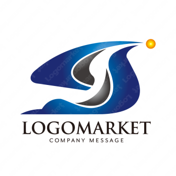 SとYと鳥のロゴ