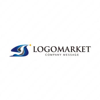 SとYと鳥のロゴ