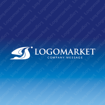 SとYと鳥のロゴ