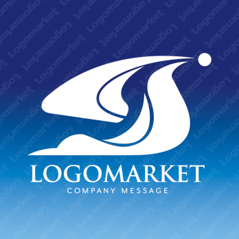 SとYと鳥のロゴ