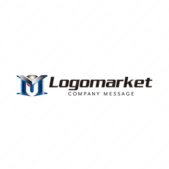 Mと戦士とパワフルのロゴ