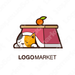 みかんとこたつと猫のロゴ