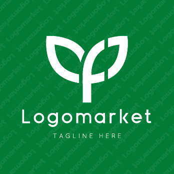 Fとfと双葉のロゴ