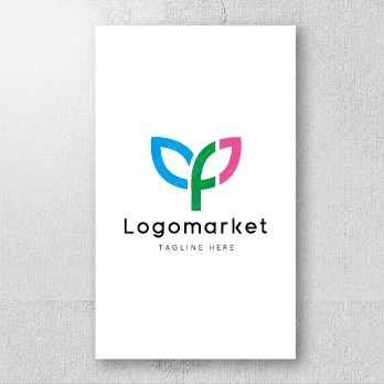 Aとaと虹のロゴ