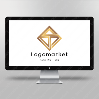 Tとtと菱形のロゴ