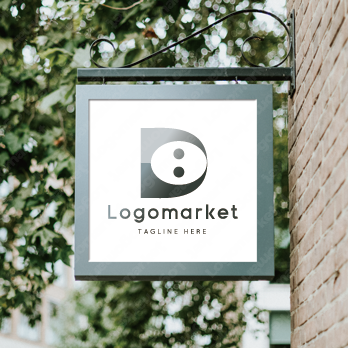 Dとdと人のロゴ