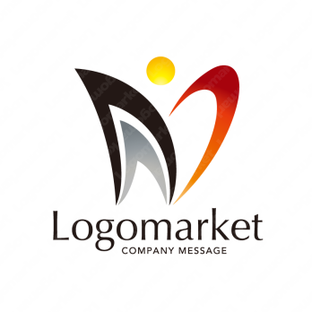 Nと生命力とアグレッシブのロゴ