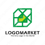 建物と設計と地図のロゴ