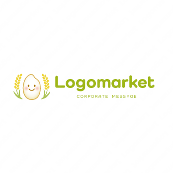 笑顔と自然と安心のロゴ