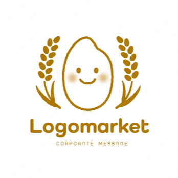 笑顔と自然と安心のロゴ