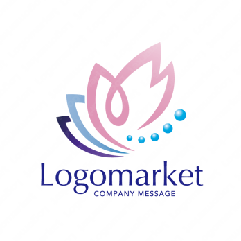 羽とヒーリングと清涼のロゴ