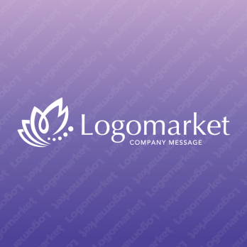 羽とヒーリングと清涼のロゴ