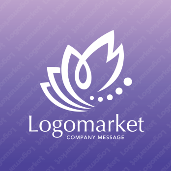 羽とヒーリングと清涼のロゴ