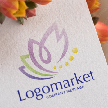 Aとaと虹のロゴ