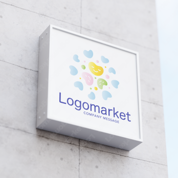 ハートとコミュニケーションと優しいのロゴ