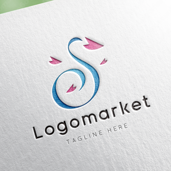 Sとsと桜のロゴ