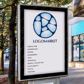 Aとaと虹のロゴ