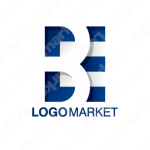 BとEとスクエアのロゴ