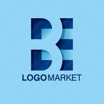 BとEとスクエアのロゴ