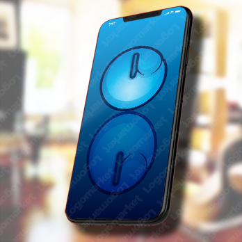 Cと球とバルーンのロゴ