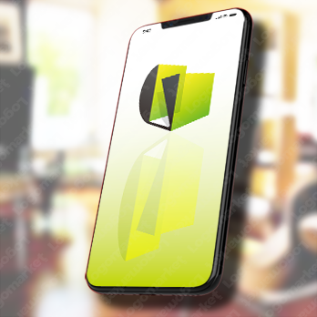 Gと箱と3Dのロゴ