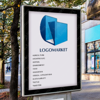 Gと箱と3Dのロゴ