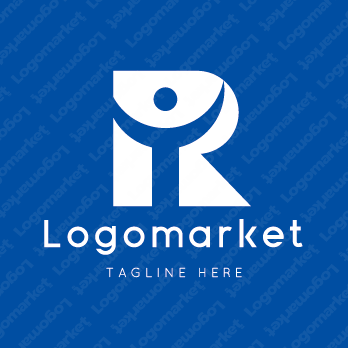 Rとrと人のロゴ