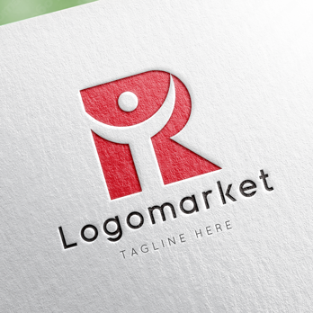 Rとrと人のロゴ