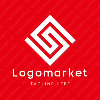 SとGと菱形のロゴ