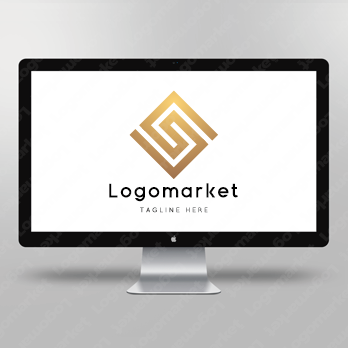 SとGと菱形のロゴ
