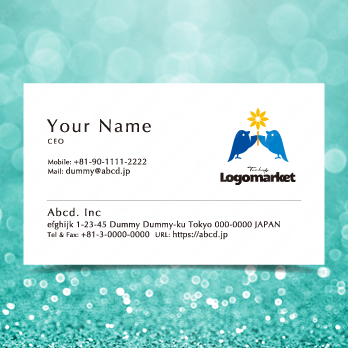 Aとaと虹のロゴ