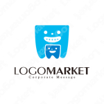 永久歯と乳歯と親子のロゴ