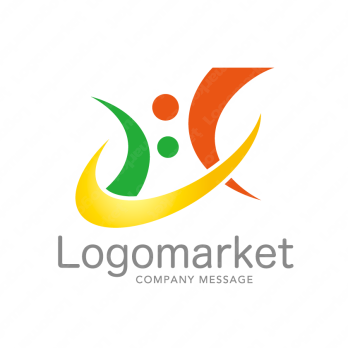 Hとタッグと協調のロゴ