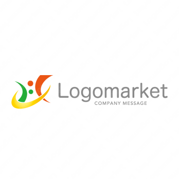 Hとタッグと協調のロゴ