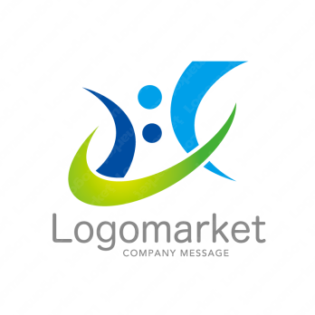 Hとタッグと協調のロゴ