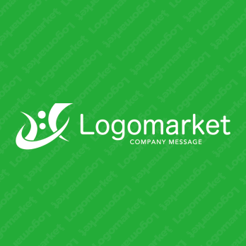 Hとタッグと協調のロゴ