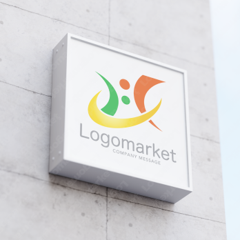 Hとタッグと協調のロゴ