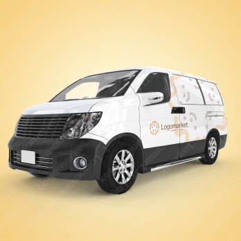 ペットと親しみやすいとほのぼののロゴ