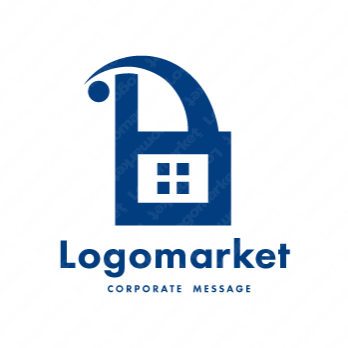 架け橋と信頼と発展のロゴ