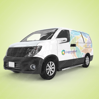 ヒーリングとリフレッシュとカラフルのロゴ