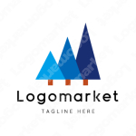 木と家族と仲間のロゴ