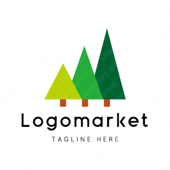 木と家族と仲間のロゴ