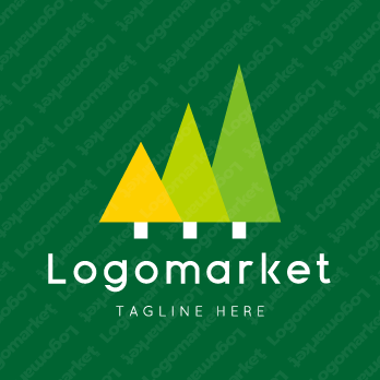 木と家族と仲間のロゴ