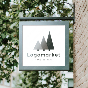 木と家族と仲間のロゴ