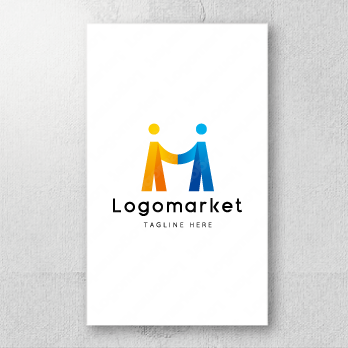 Aとaと虹のロゴ