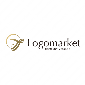 Jと輝くとエレガントのロゴ